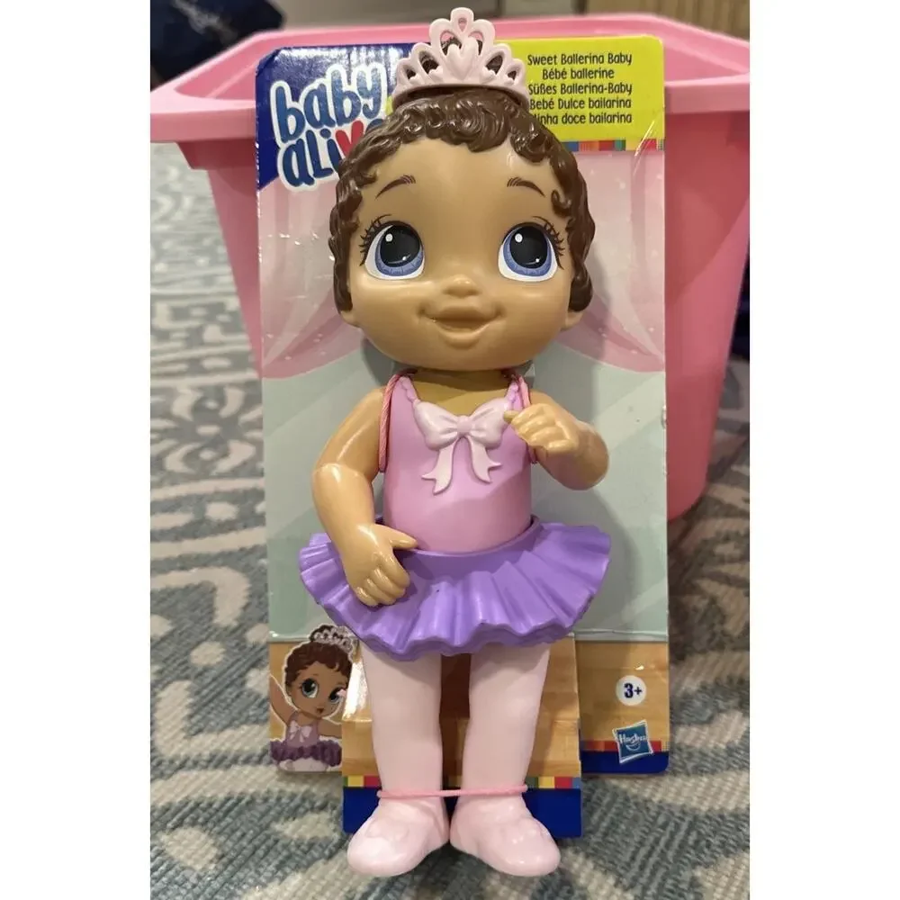 NEW Baby Alive Doll Princess Ballerina Baby‎ Pink 11